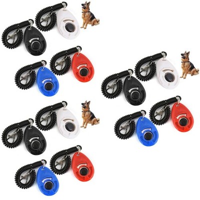  12 stücke Professionelle Hund Clicker Big Button Training Clickers mit