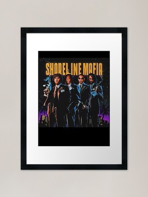 OHGEESY, Shoreline Mafia gerahmtes Kunstwerk gerahmtes Wandbild Poster Leinwanddruck Bild