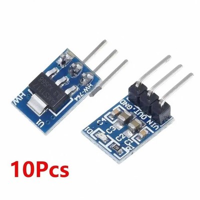 Three-Pin Buck Regulator Module   3.3V 5V Output, 800 mA