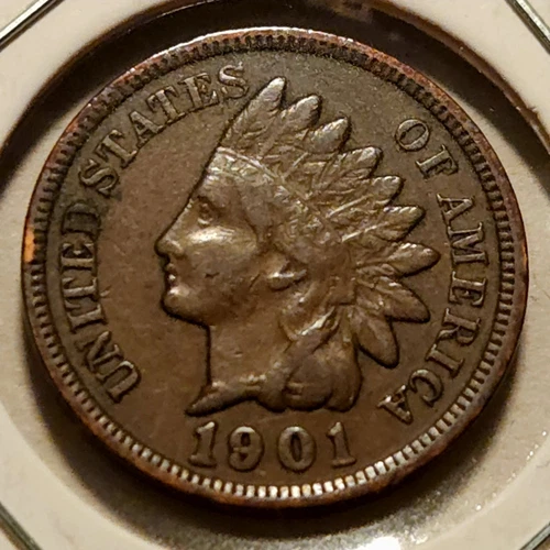 1901 Indian Head Cent - VF