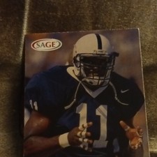2000 SAGE LaVar Arrington Penn State Nittany Lions NCAA Rookie Card #93. rookie card picture
