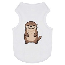 'Chubby Otter' Pet Dog / Cat T-Shirt (PT060842)