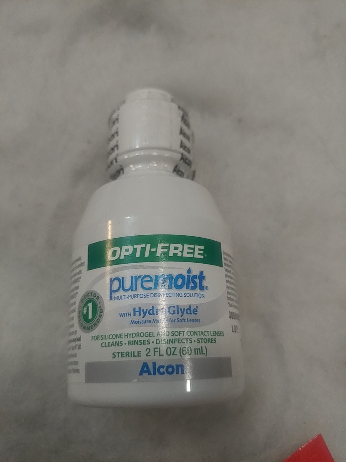 NEW SEALED Alcon Opti-Free Multipurpose Disinfecting Solutio