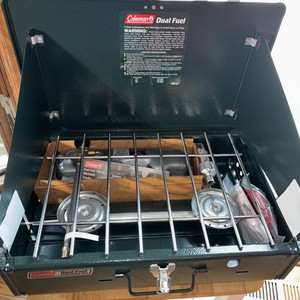 コールマンストーブ Dual Fuel Stove 424-700 動作未確認 コールマン