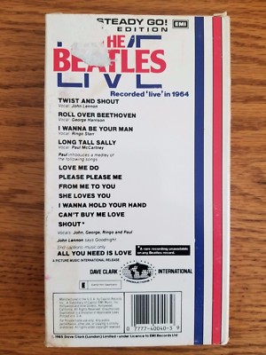 The Beatles Live - Ready Steady Go! - Special Edition (VHS - 1985