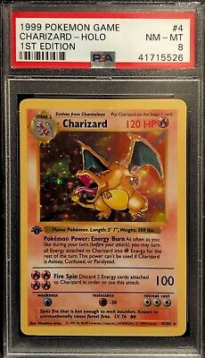 1st 🔥 FIRST EDITION BASE SET 🔥 CHARIZARD 🔥 4/102 PSA 8 1st 🔥 FIRST EDITION BASE SET 🔥 CHARIZARD 🔥 4/102 PSA 8