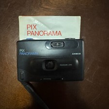 Ansco Pix 35 Panorama Focus Free 35mm Film Point  Shoot Camera Tested Working