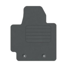 Velours Fußmatte für Kia Soul II Bj. 2014 – 2019 Automatte Passform GRAU PREM LP
