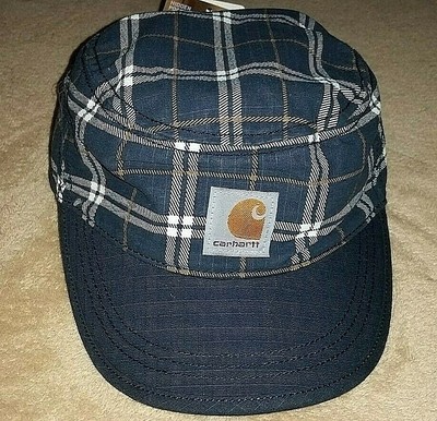plaid carhartt hat