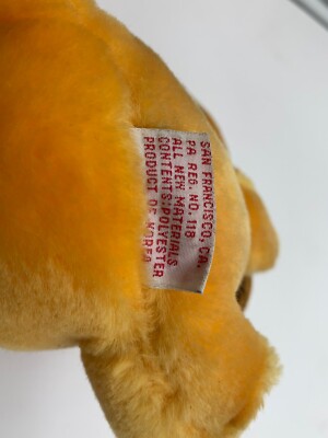 Vintage Dakin 1978 / 1981 Garfield #1 Basketball Player Plush | eBay