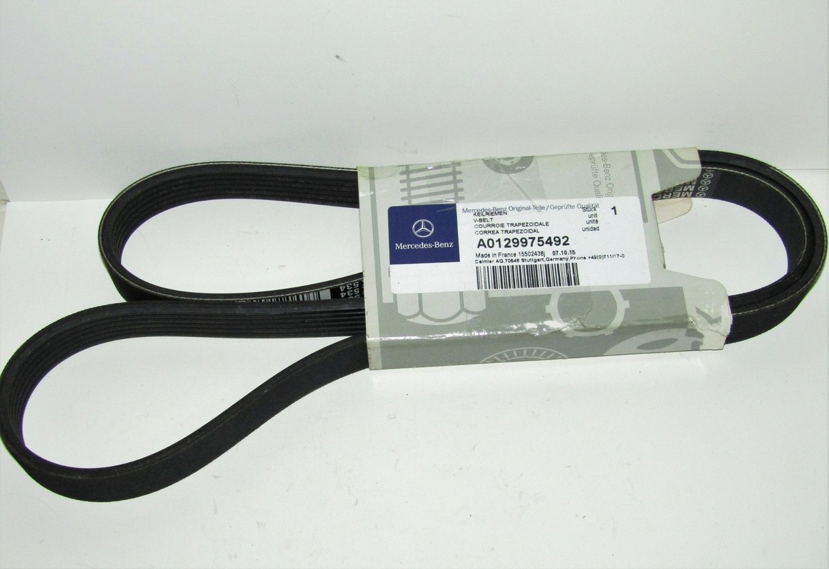 NEW GENUINE MERCEDES BENZ SERPENTINE V-BELT OEM PART NO. A 