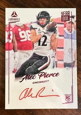 2022 Panini Luminance - Year One Signatures RPS #YSR-API Alec Pierce (AU, RC)
