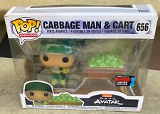 Avatar The Last Airbender Cabbage Man on Cart Shared Sticker NYCC 2019 Exclusive Funko Pop 