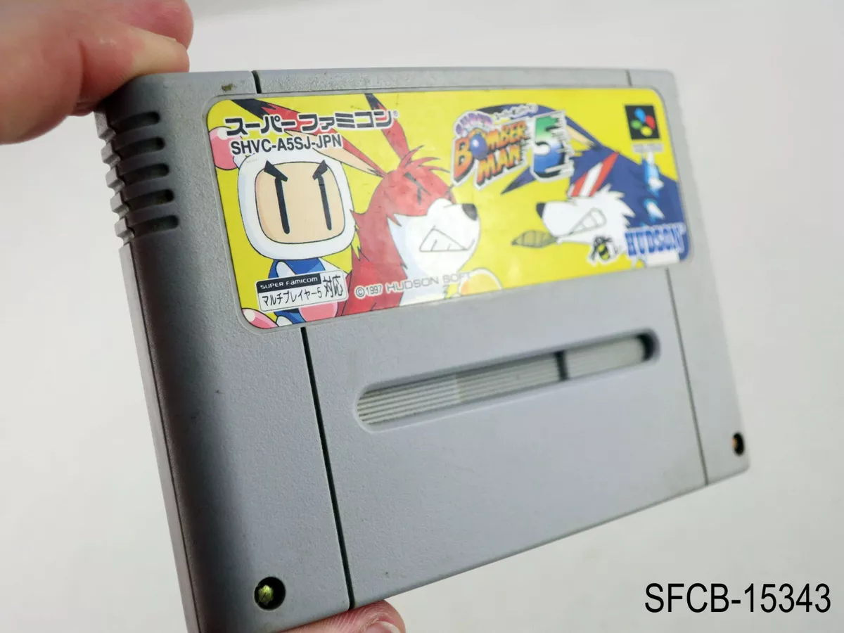 Super Bomberman 5 (Cart Only) from Hudson - Super Famicom