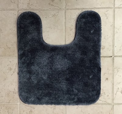 New Royale Slate Blue Bath Rugs Home Garden Bathmats Rugs Toilet Covers Ayianapatriathlon Com