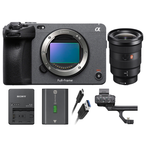 Sony FX3 Cinema Camera with FE 16-35mm f/2.8 GM lens Sony FX3 Cinema Camera with FE 16-35mm f/2.8 GM lens