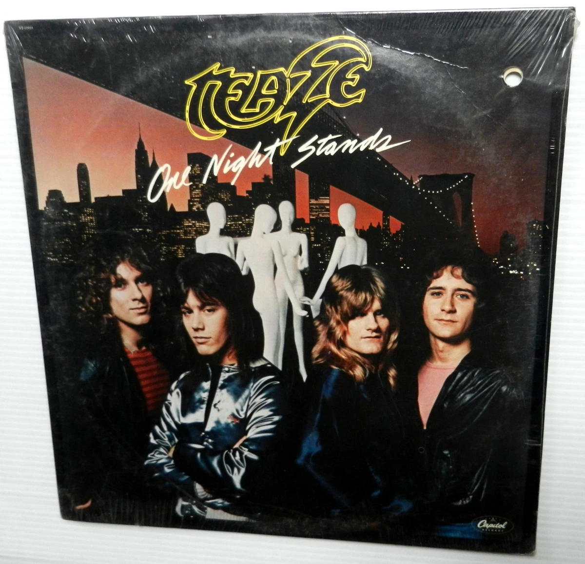 TEAZE ONE NIGHT STANDS HARD ROCK 33 RPM LP VINYL ALBUM