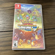 USED Pokemon Mystery Dungeon: Rescue Team DX - Nintendo Switch (DAMAGED ART WORK