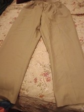 Alfred Dunner Tan Beige Slacks Pants Size 14 Feminine Quiet Luxury