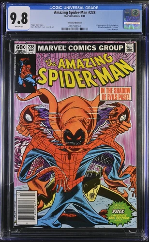Amazing Spider-Man #238 CGC 9.8 WHITE 🕷️ Newsstand w/Tattooz 🔥 Hobgoblin