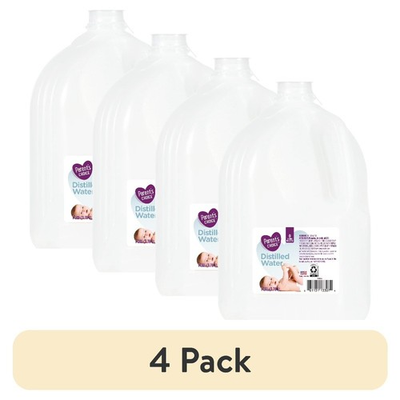 #ad Distilled Water 1 Gallon 4 Pack Pure Water for Home and Laboratory Use $6.64