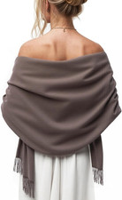 Women's Scarf Pashmina Shawls and Wraps for Evening Dress Wedding Bridal Bridesm