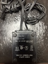 Atari power adapter designed for consoles Atari 800 or Atari 5200.