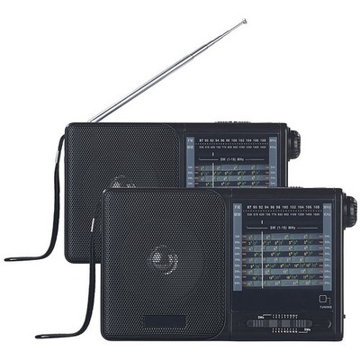 auvisio 2er-Set Analoge 20-Band-Weltempfänger mit FM, MW und 18x KW