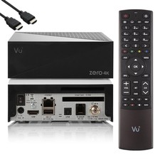 ► VU+ Zero 4K 1x DVB-S2X Multistream Linux UHD Receiver (C-Ware) ♻️