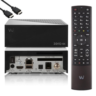   VU+ Zero 4K 1x DVB-S2X Multistream Linux UHD Receiver (C-Ware)  