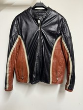 Vintage-Style Wilson's Leather M. Julian Biker Harley Jacket - Size XL