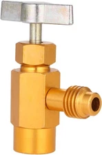 Aupoko R134A Dispenser Valve AC Refrigerant Bottle Opener, R134A Can Tap with