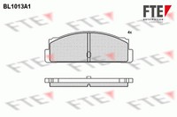 Bremsbelagsatz Scheibenbremse FTE 9010006 FüR Fiat 124 Spider 132 Argenta 131 1