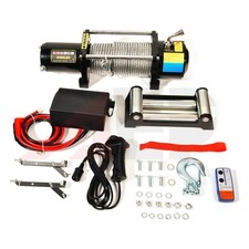 12v Electric Recovery Winch Truck Suv Durable Remote Control 8000lbs3629kg 12v Electric Recovery Winch Truck Suv Durable Remote Control 8000lbs3629kg