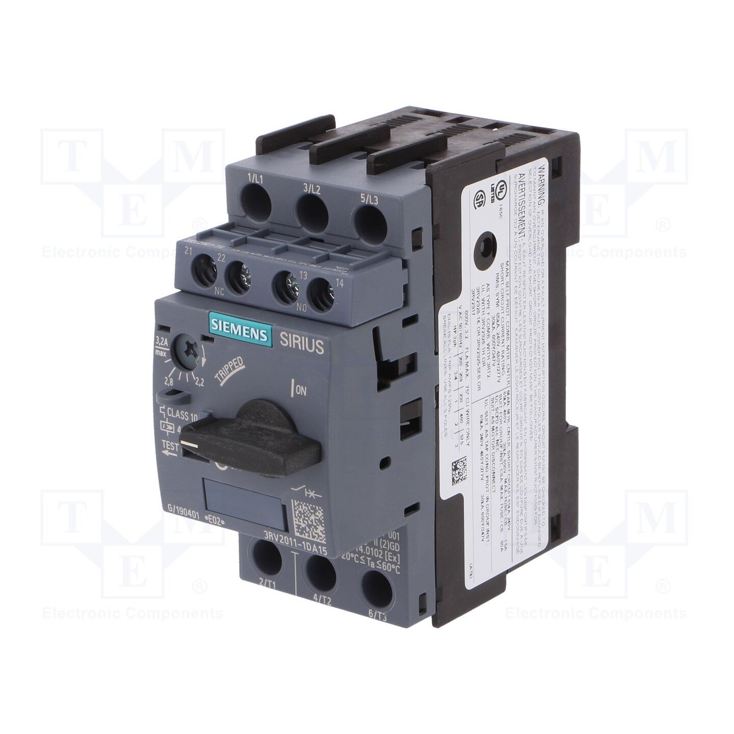 SIEMENS 3RV2011-1DA15 Motor breaker