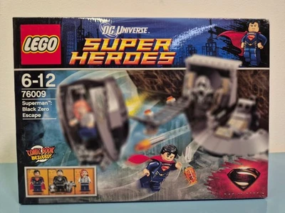 LEGO 76009 Super Heroes - Superman Black Zero Escape NEW - Bild 1 von 4