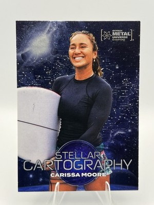 2024 Skybox Stellar Cartography Carissa Moore #143 Surfing