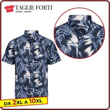 men's shirt PLUS SIZE shirts short sleeve cotton from 2xl to 8xl Jack Jones