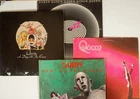 Queen 4LP lot "S/T"," News of the World","Jazz",and "A Day at the Races"