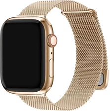 Magnetic Milanese Loop Strap Band 42/44mm 4 Apple Watch Series 7 6 SE 5 4 3 2 1