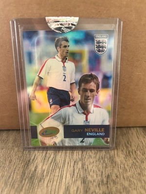 2004 eTopps GARY NEVILLE Manchester United print run 1128