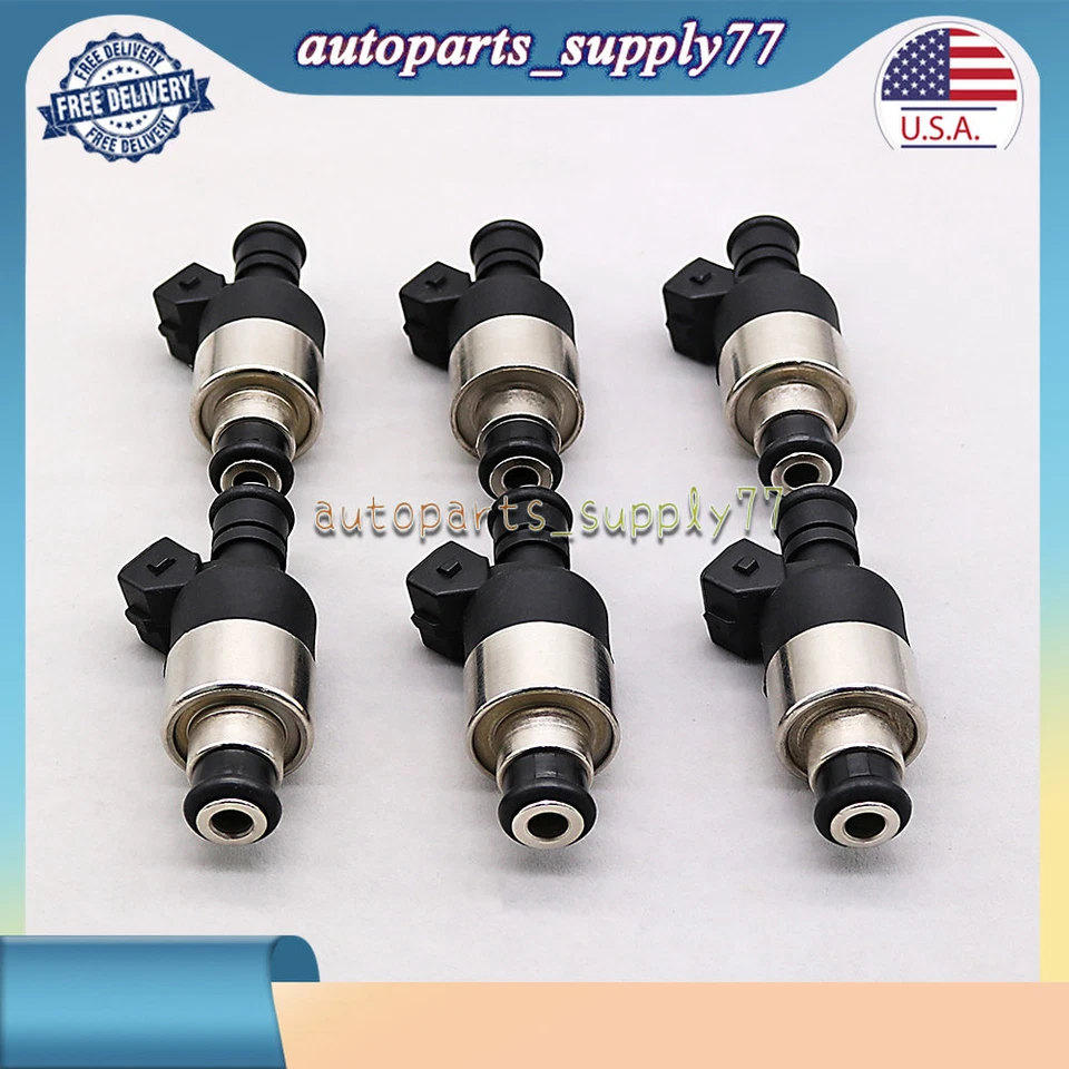 17109826 New 6pcs Fuel Injectors For Buick Chevy Oldsmobile Pontiac 1969-2000 US - Image 2 of 4