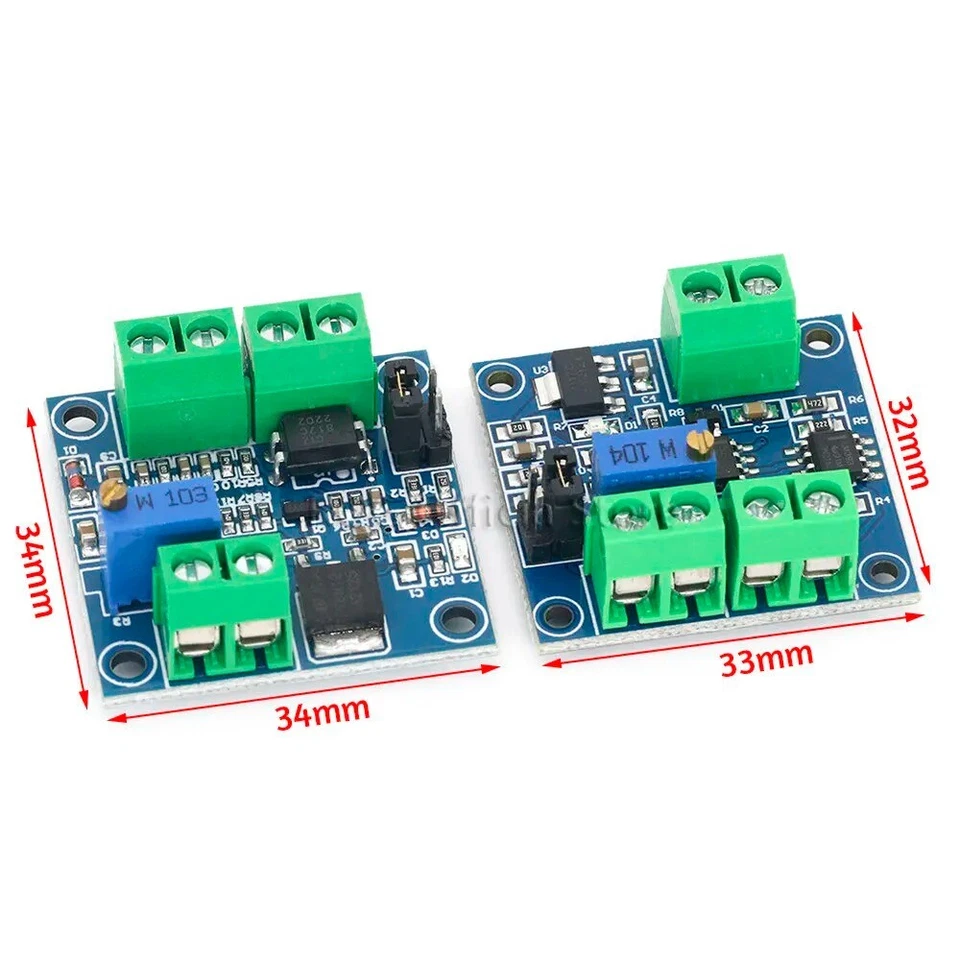 PWM zu Spannung Konverter Modul 0%-100% zu 0-10V für PLC MCU Digital zu analog - Bild 2 von 4