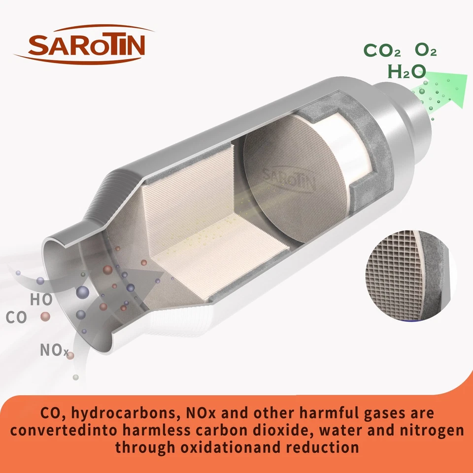 Catalytic Converter For 1999-2006 Chevrolet Silverado 1500 99-20 GMC Sierra 1500 - Image 4 of 4