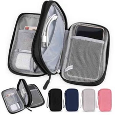 Travel Cable Bag Organizer Charger Storage Electronic USB Case Cord Accessories