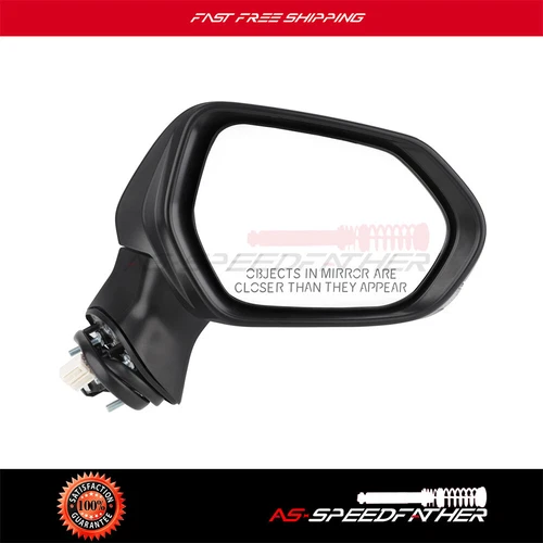 Replacement Passenger Side Fit For 2018 Toyota CAMRY Power Heated Door Mirror