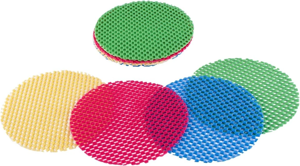 12 Pack MultiPurpose Bottle and Jar Opener Grip Pads Round Non Slip Openers - Image 3 of 4