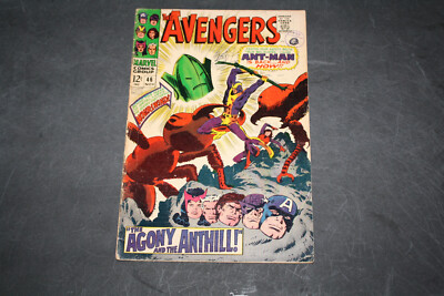 The Avengers #46 - US Marvel Comics Group November 1967 - John Buscema Art TOP