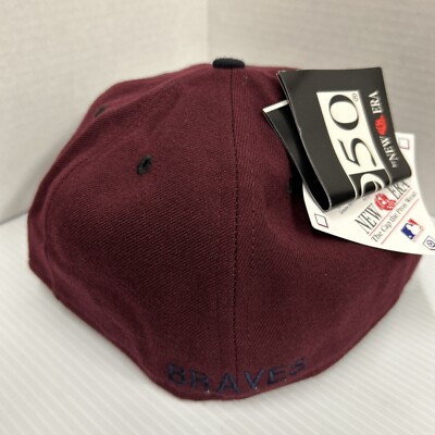 Casquette ajustée 59FIFTY à profil bas pour la fête des pères des Atlanta Braves 2024 New