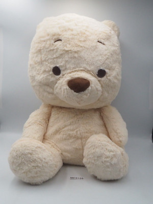 Winnie The Pooh Bear MC0109 Disney White Snow Plush 17'' Stuffed Toy Doll Japan